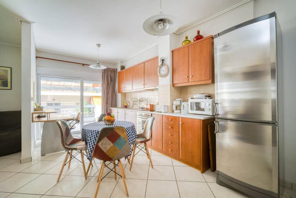 Spacious Family Flat Near Parthenon Free Parking Athena Bagian luar foto