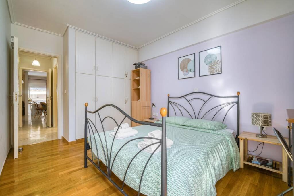 Spacious Family Flat Near Parthenon Free Parking Athena Bagian luar foto