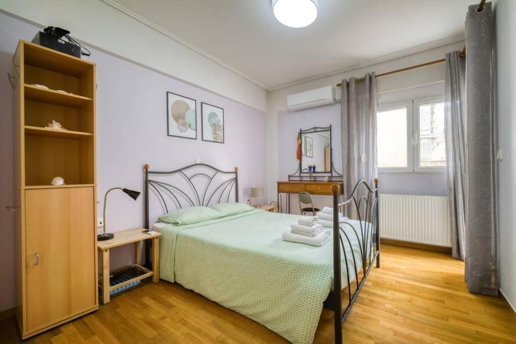 Spacious Family Flat Near Parthenon Free Parking Athena Bagian luar foto