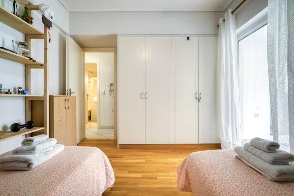 Spacious Family Flat Near Parthenon Free Parking Athena Bagian luar foto