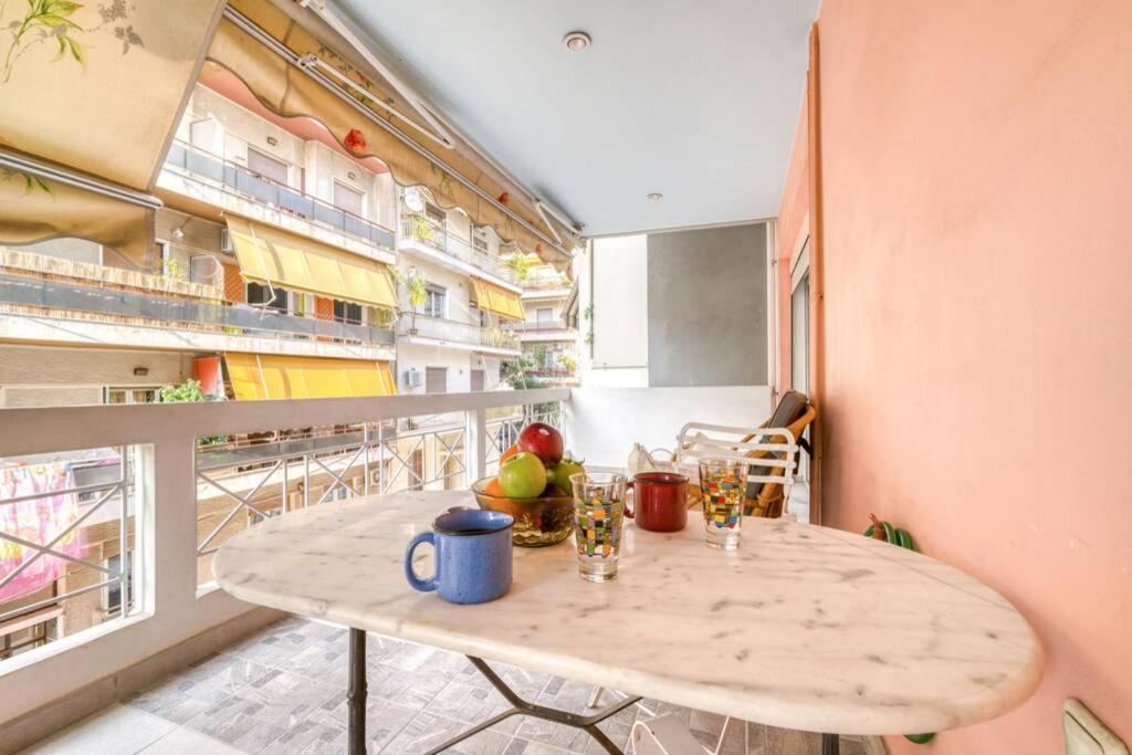 Spacious Family Flat Near Parthenon Free Parking Athena Bagian luar foto